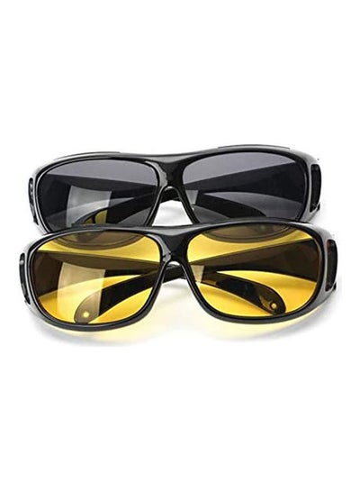 Buy 2 Pcs Anti-Glare Hd Vision Sunglasses in Egypt