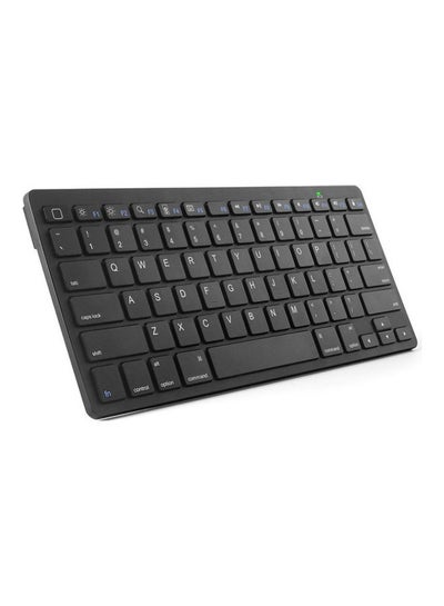 Buy Wireless Bluetooth Keyboard For Tablets/ Mac/ Windows Devices Black in UAE