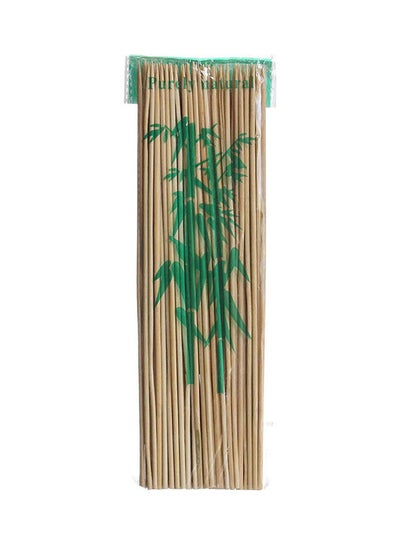 اشتري Bamboo Skewers For Grilling Beige 30cm في مصر