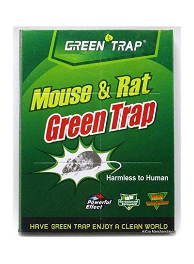 Buy Adhesive Sticky Glue Trap Mouse Rat Glue Board Rat Catcher Capture Green in Egypt