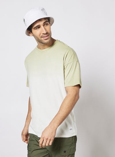 Buy Oversized T-Shirt Light Green in Saudi Arabia