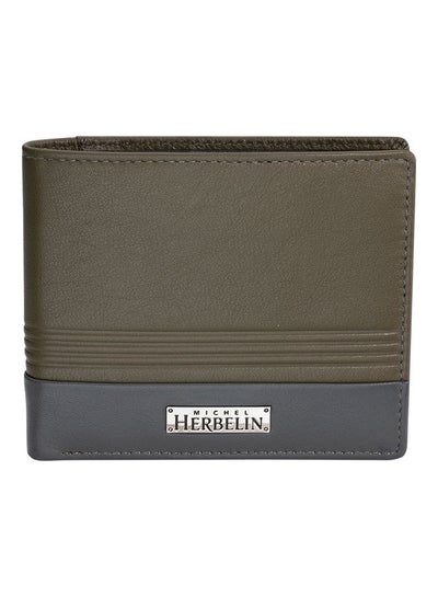 Buy Slim Wallet Olive Green in UAE