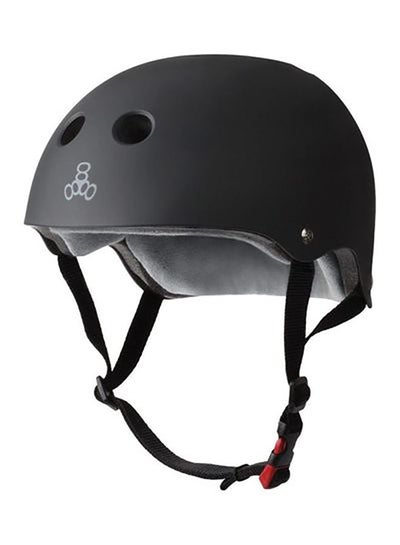 Buy The Certified Sweatsaver Black Rubber Helmet For Skateboarding, Bmx, And Roller Skating – Xs / S in UAE