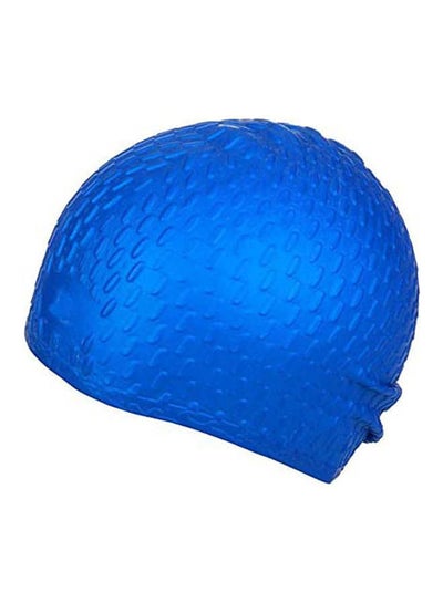 اشتري Waterproof Bubble Swimming Cap Silicone Swim Hat 80grams في مصر