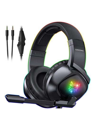 Buy K19 Gaming Wired Headset With Microphone For PS4/PS5/XOne/XSeries/NSwitch/PC in Saudi Arabia