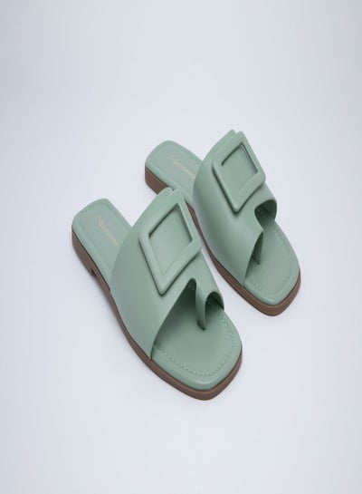 Buy Ogre Comfortable Lightweight Flat Sandals Blue in Saudi Arabia