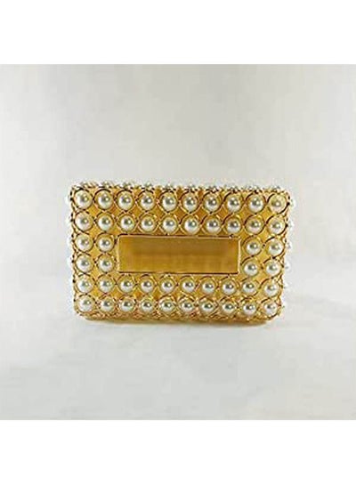 اشتري Beads Tissue Box Gold في مصر