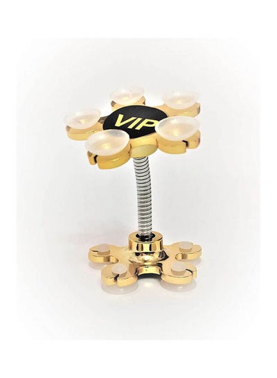 Buy Phone Holder With Two Sided Suction Cups Gold in Egypt