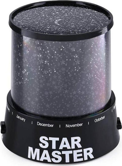 Buy Star Sky Starry Night Light Amazing LED Colorful Gift For Children Kids Baby Sleep Romantic LED Projection Lamp Master Table Light Projector Desk Night Lamp Bedroom LED Night Light Black in Egypt