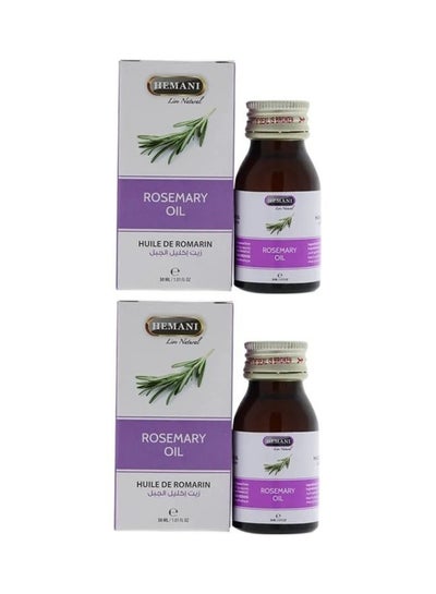 Buy 2-Piece Rosemary Oil 30ml in UAE