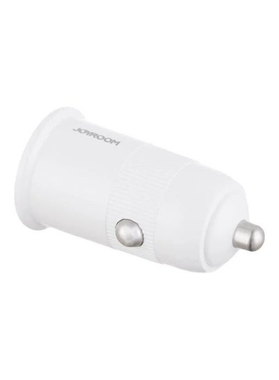 Buy Dual Port Smart Car Charger 3.1A White in Egypt