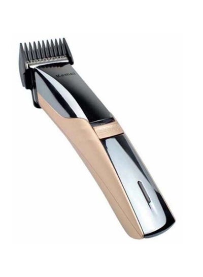 Buy Km-5018 Electric Hair Trimmer Clipper - Gold in UAE