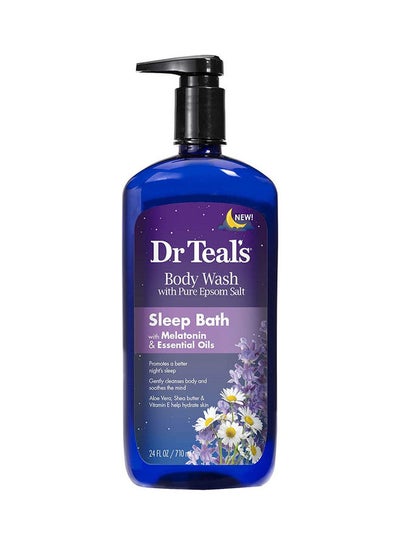 Buy Body Wash with Epsom Salt Sleep Blend with Melatonin 710Ml 710ml in UAE