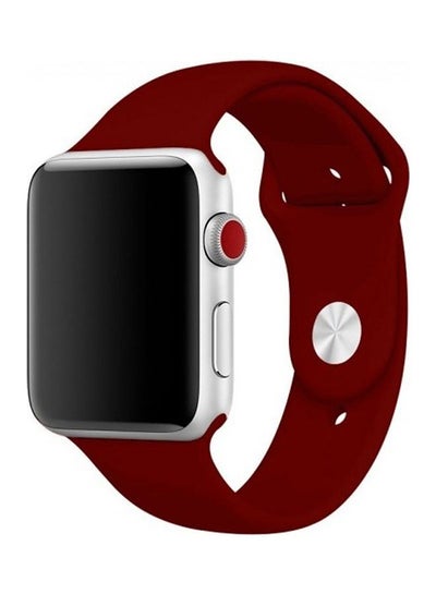 Replacement Strap Watchband For Apple Watch Series 7 41mm 6 SE 5 4 40mm 3 2 1 38mm Wine price in UAE Noon UAE kanbkam