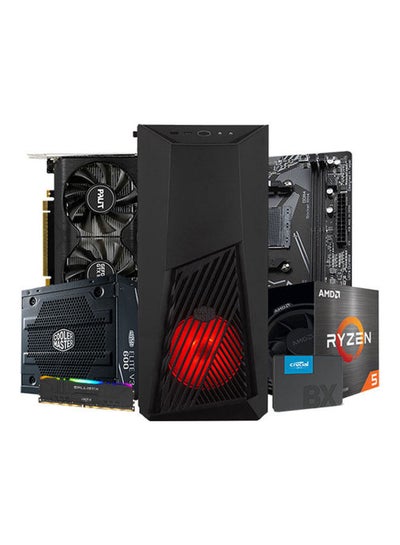 اشتري Amd Ryzen 5 5600X Processor + Palit Gtx 1650 Gaming Pro 4Gb Gpu – Ready Pc Black في الامارات