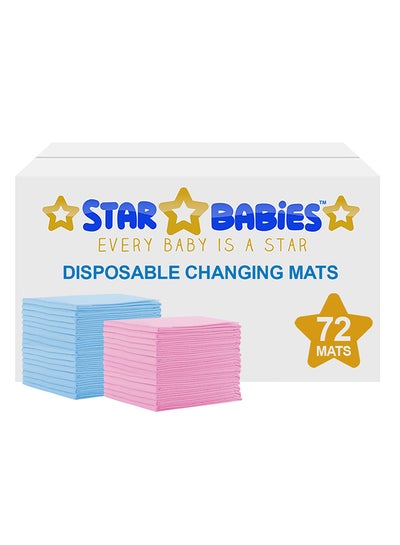 Buy Disposable Changing Mat, Pack of 72 in UAE