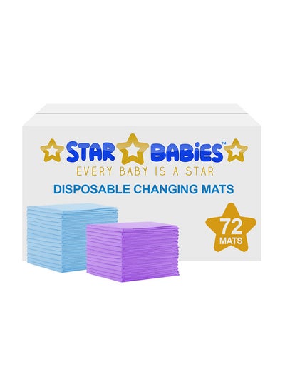 Buy Disposable Changing Mat, Pack of 72 in UAE