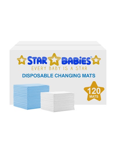 Buy Disposable Changing Mat, Pack of 120 in UAE