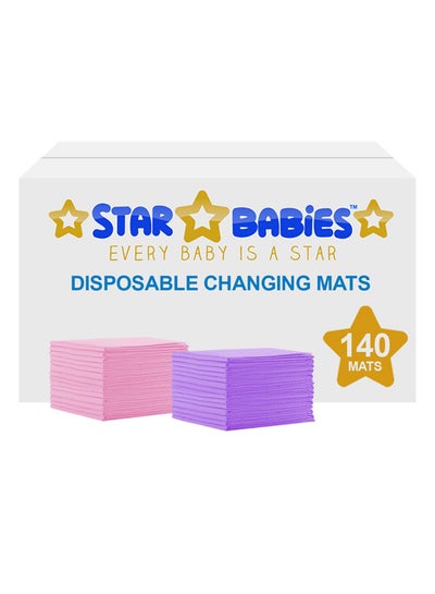 Buy Disposable Changing Mat, Pack of 140 in UAE