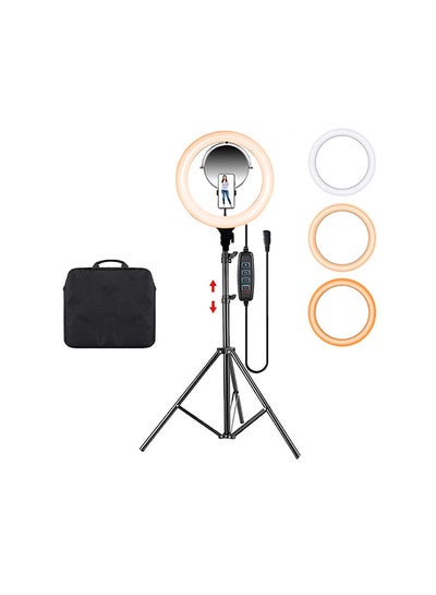 Buy 16 inch Ring Light with Adjustable Tripod and Mirror Multicolour in Egypt