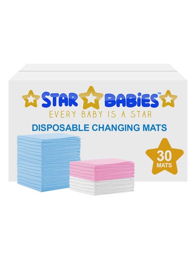 Buy Disposable Changing Mat Pack of 30 in UAE