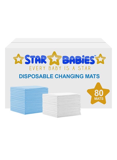 Buy Disposable Changing Mat, Pack of 80 in UAE