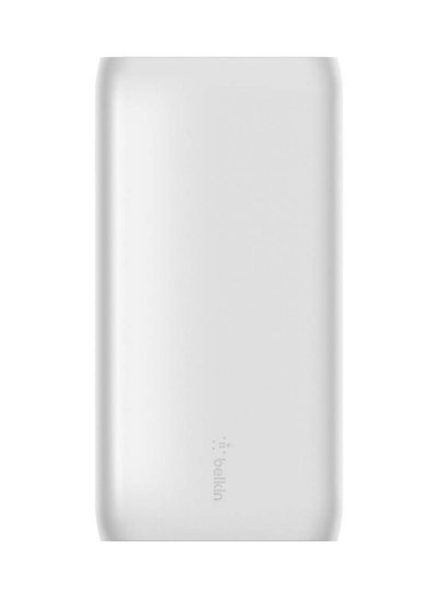 Buy 20000.0 mAh Dual-USB Type-C Power Bank White in UAE