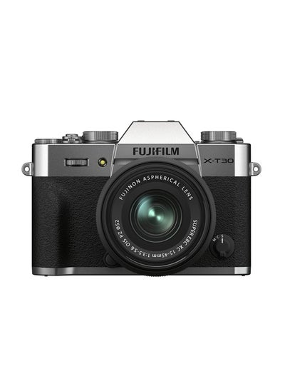 Buy X-T30 II Mirrorless Camera With XC 15-45mm Lens Silver in UAE