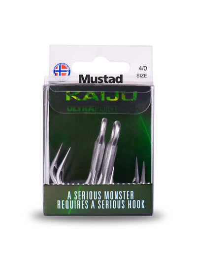 اشتري Kaiju Saltwater Treble Hook 4/0 - 2 Pcs في الامارات