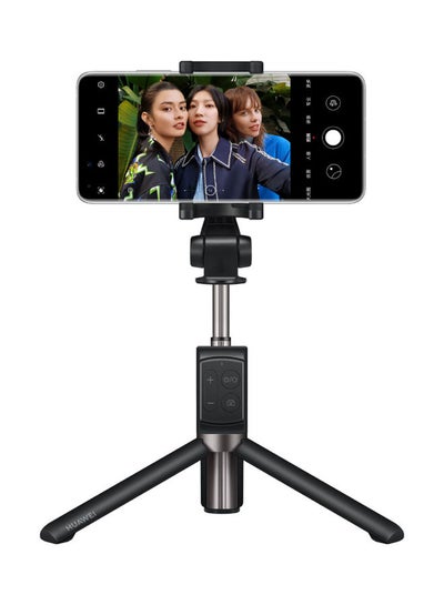 Buy Wireless Tripod Selfie Stick With Four-Key Mini Controller Black in Egypt