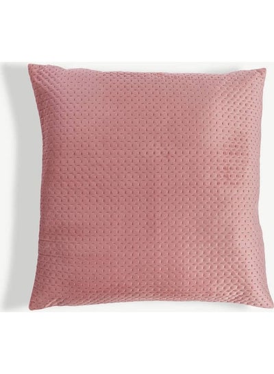 Buy Catherine Ultrasonic Cushion Cover polyester Pink 60x60cm in UAE