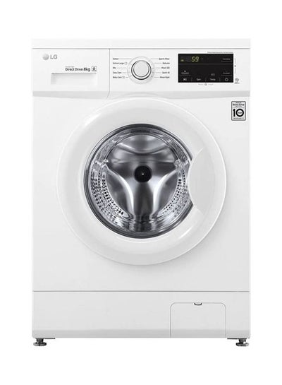 اشتري Front Load Washer, 8 Kg, 6 Motion Direct Drive, Smart Diagnosis FH2J3TDNP0 White في الامارات