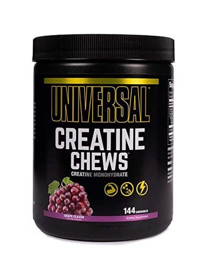 Buy Universal Creatine Chews - Grape Flavour 144-Capsule in Saudi Arabia