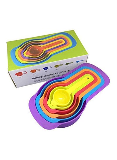 Buy Measuring Spoon With Scale Multicolour in Egypt