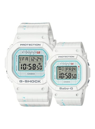 اشتري ساعات G-Shock وBaby-G المحدودة للأزواج بسوار من الراتينج LOV-21B-7DR في السعودية