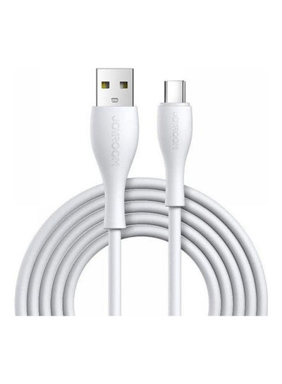 Buy S-2030M8 Bowling Series Type-C Fast Charging And Data Cable White in UAE