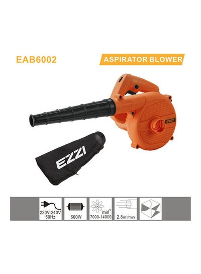 Buy Electric Blower 600 watt Orange/Black in Egypt