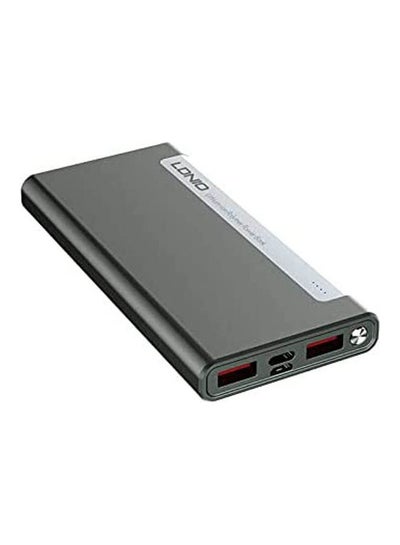 Buy 10000.0 mAh Ultra Compact Power Bank Grey in Egypt