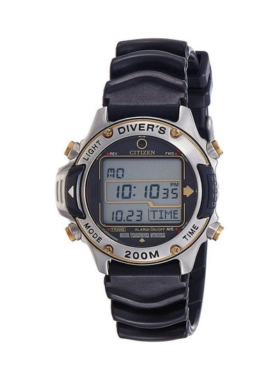 Buy Men's Rubber Digital Buckle Wrist Watch-MA9004-56E in Egypt