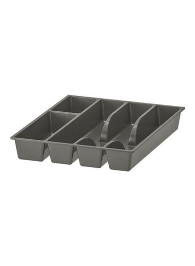 Buy Cutlery Tray Grey 31x26cm in Egypt