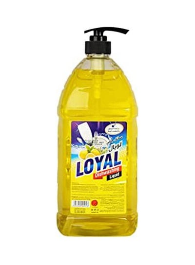 Buy Dishwashing Liquid Lemon And Wild Herbs Yellow 2000ml in UAE