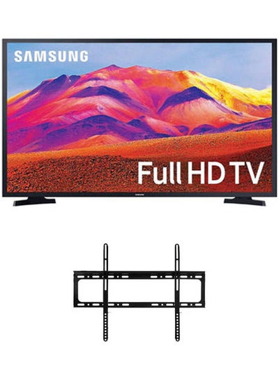 Buy 43 Inch Fhd Smart Tv With Wall Mount With Tv Mount UA43T5300AUXEG/bundle Black in Egypt