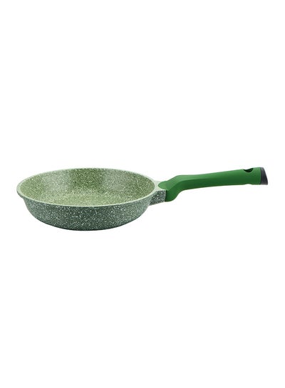 Buy Granite Non-Stick Aluminium Fry Pan Green 30cm in UAE