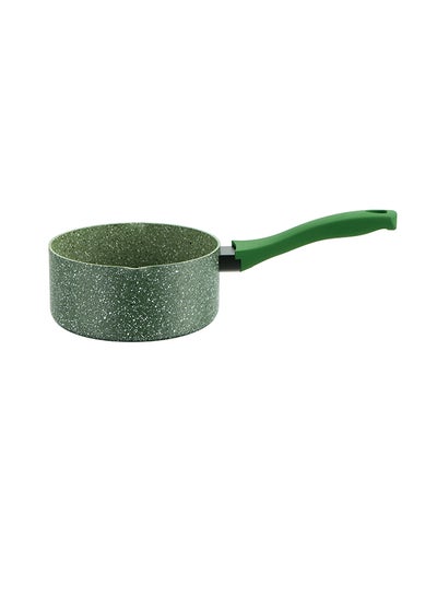 اشتري Granite Non-Stick Aluminium Milk Pan Green 18cm في الامارات