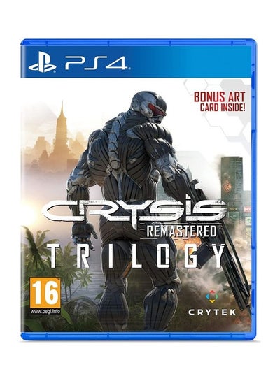 اشتري لعبة الفيديو ثلاثية "Crysis Remastered" (إصدار عالمي) - الأكشن والتصويب - بلاي ستيشن 4 (PS4) في الامارات