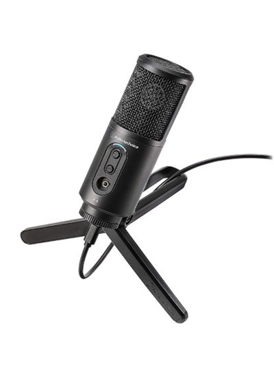 Buy Cardioid Condenser USB Microphone ATR2500X-USB Black in UAE