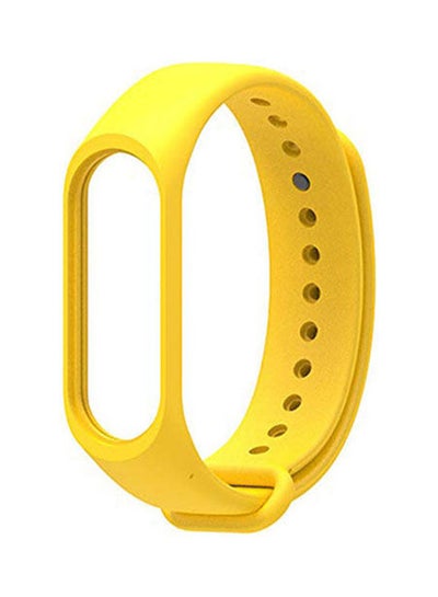 Buy Bracelet silicone for Xiaomi 3 -Xiaomi4 Watch Band 38 MM Yellow in Egypt