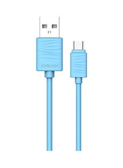 Buy Jr-S118 Data Cable Type C Fast Charge For Mobile Phones Blue in Egypt