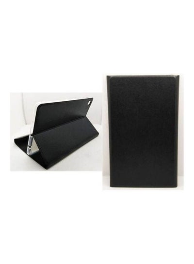 Buy Leather Flip Phone Case For Samsung Galaxy Tab A7 Lite Black in Egypt