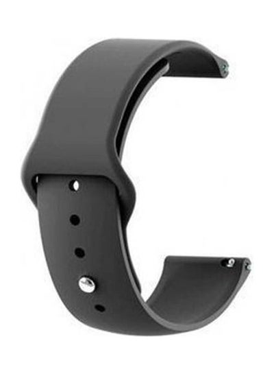 اشتري Replacement Silicone Sport Strap 20 Mm For Huawei Gt 2 42 Mm Black في مصر